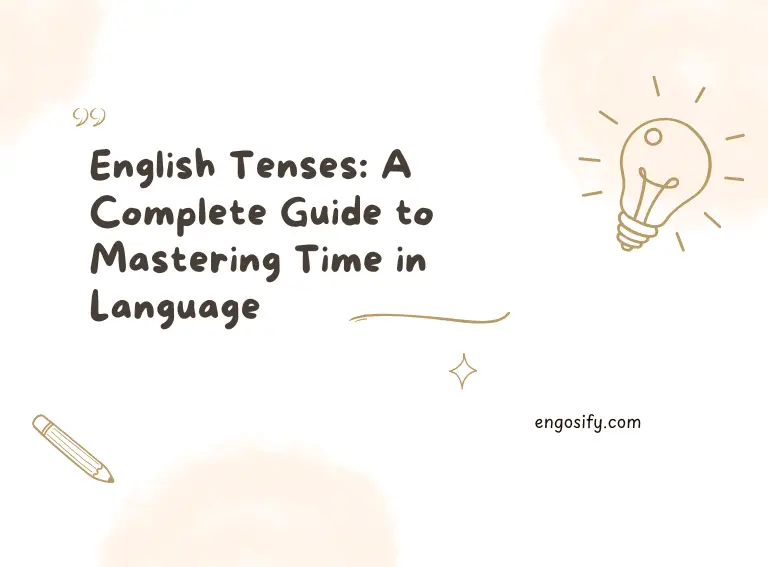 tenses in English