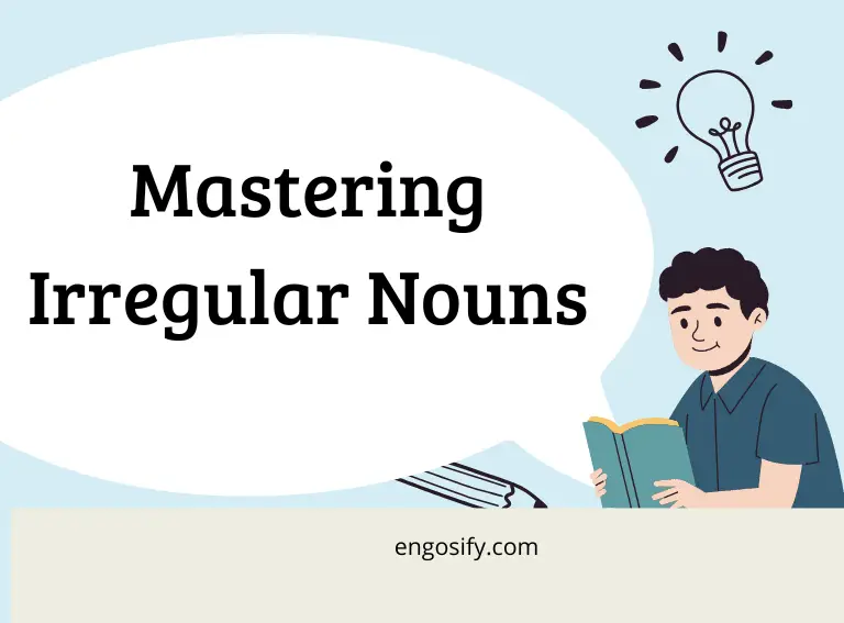 Irregular nouns
