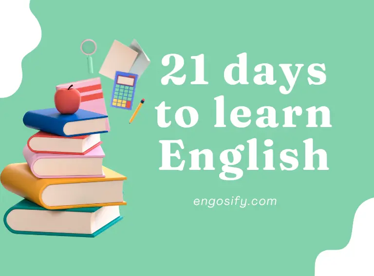 21 days to learn English