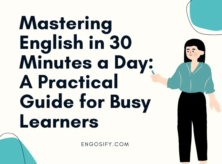 Mastering English in 30 Minutes a Day