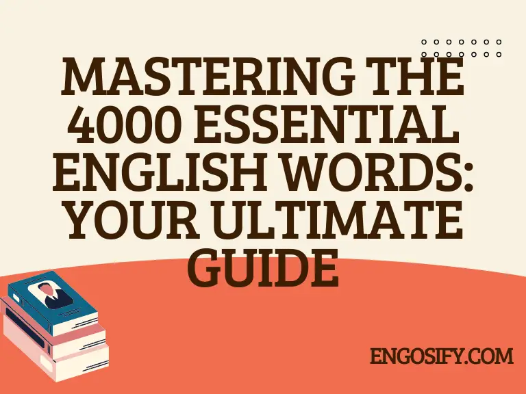 4000 Essential English Words