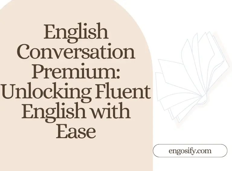 English Conversation Premium