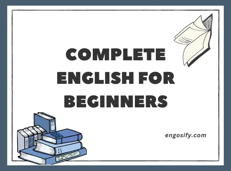 complete English for beginners