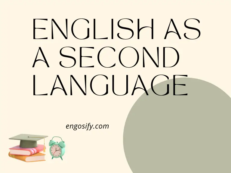 English As A Second Language