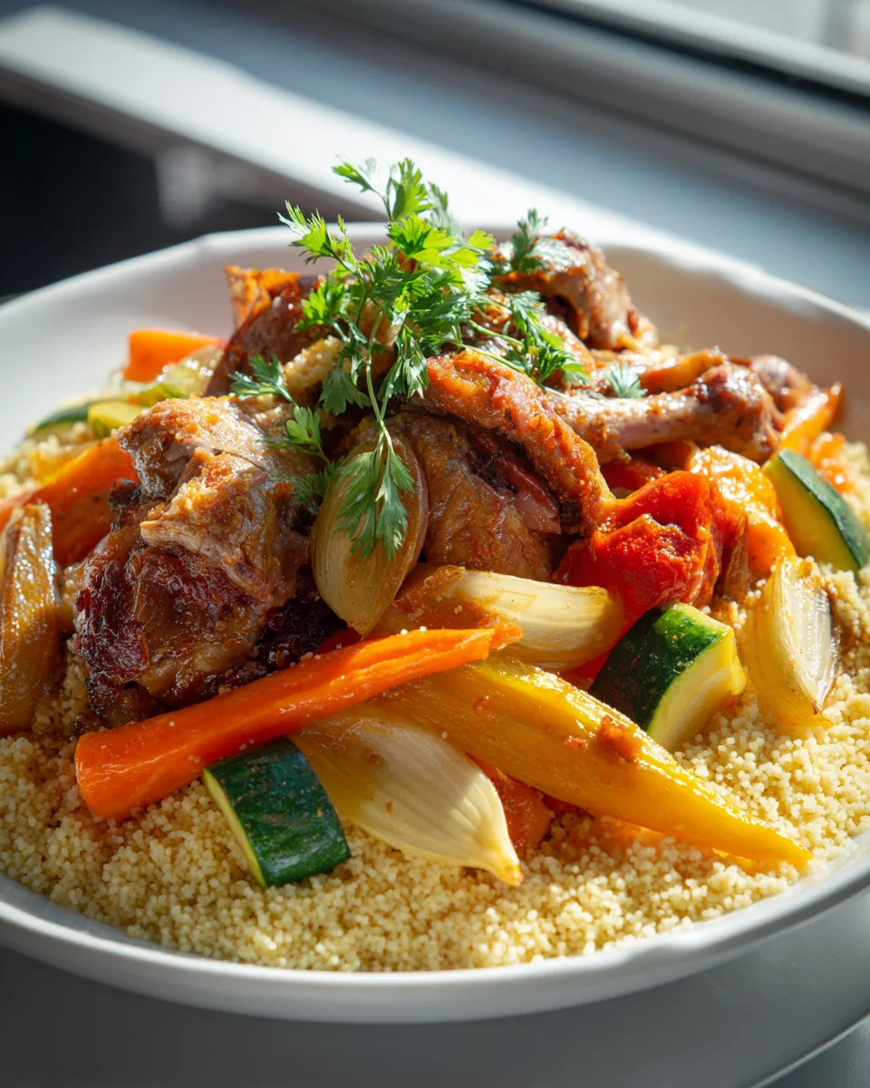 Couscous Royal à la Marocaine : Recette Savoureuse et Authentique