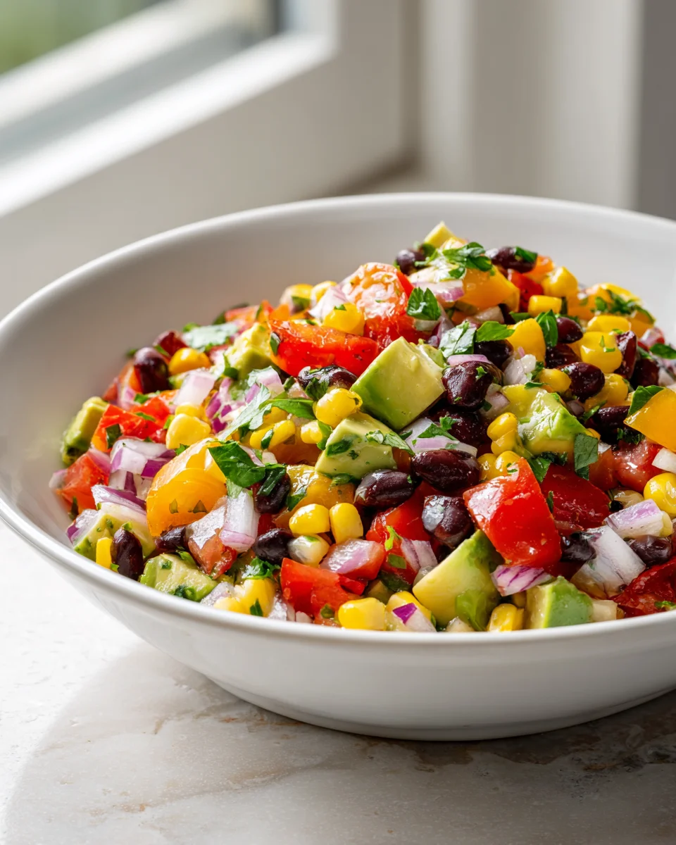 Recette Facile : Salade Mexicaine Équilibrée et Savoureuse