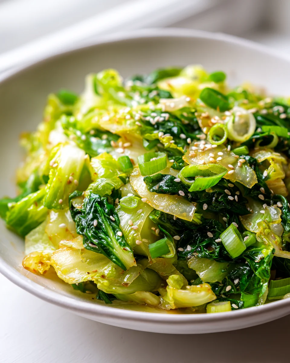 Chou Chinois Sauté Rapide et Sain: Votre Recette Facile