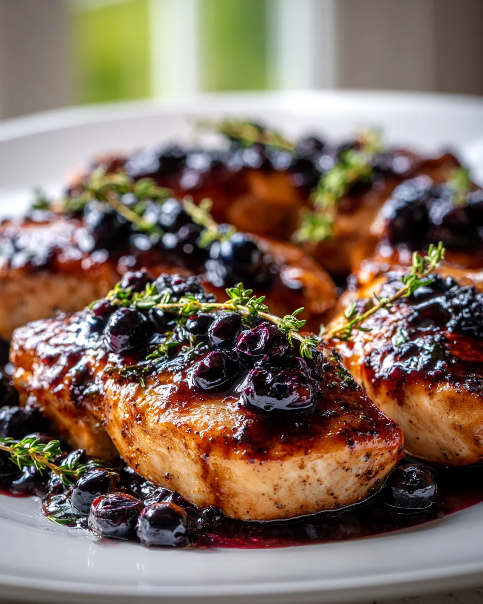 Poulet Myrtille & Thym: La Meilleure Recette Incroyable!