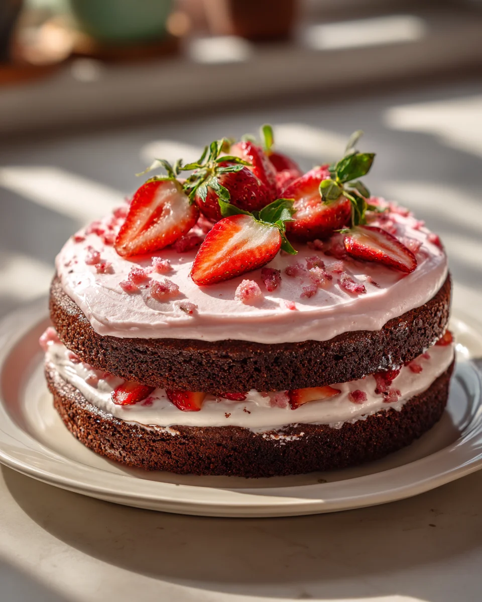 Gâteau Fraise Chocolat : Le Délice Parfait pour Votre Soirée