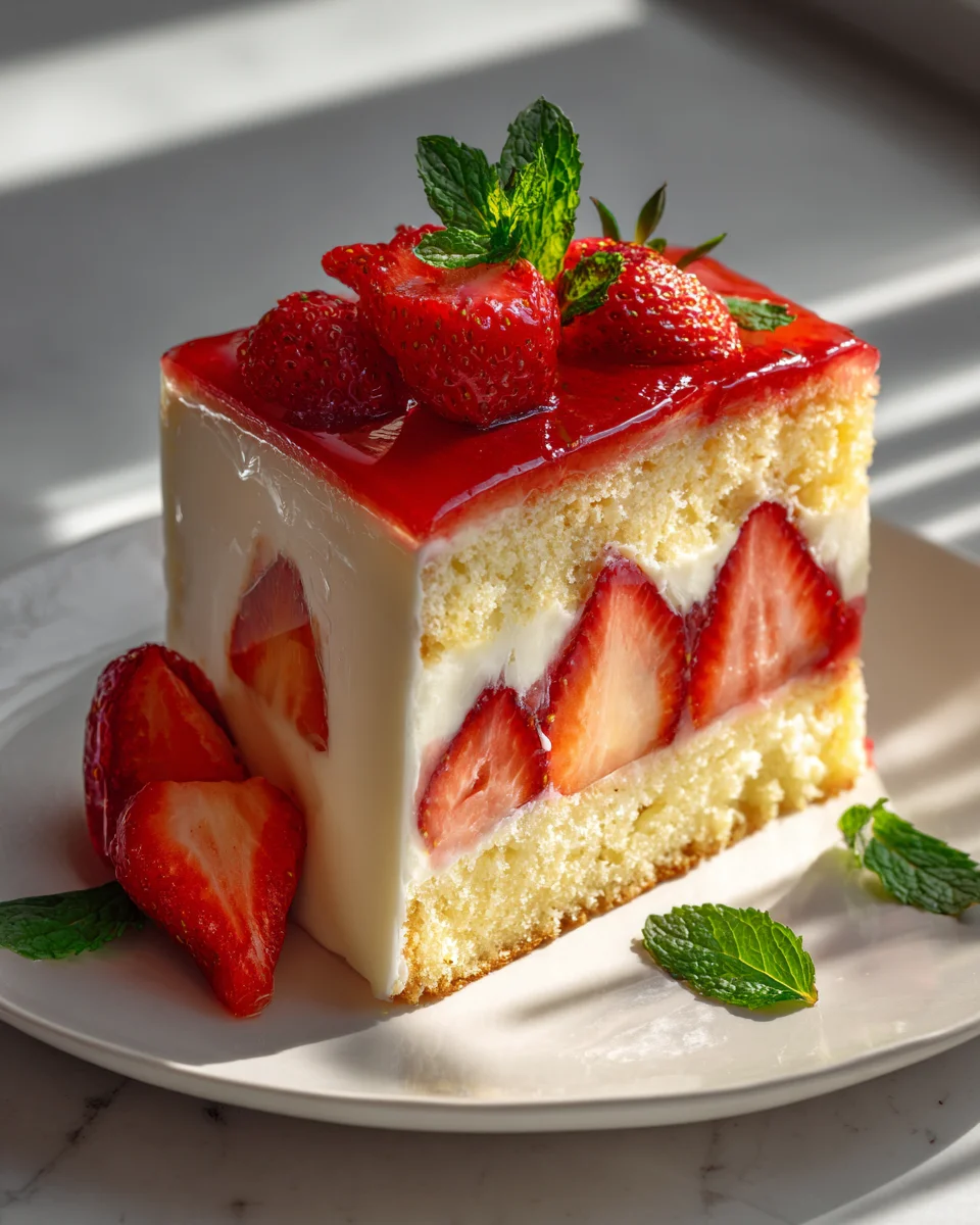 Fraisier Chocolat Blanc & Fraises Fraîches: Recette Gourmande