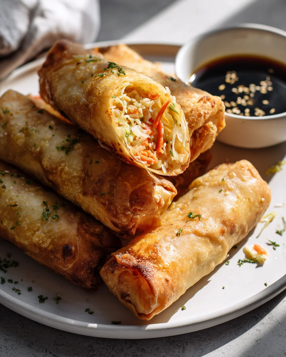 Recette: Rouleaux Oeufs Croustillants aux Crevettes Faciles