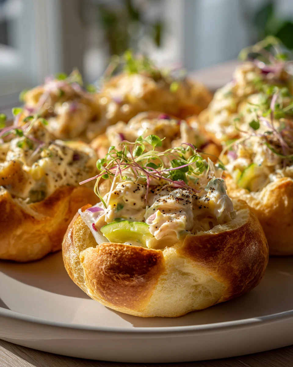 Préparez Pains Maison & Salade de Poulet : Recette Simple