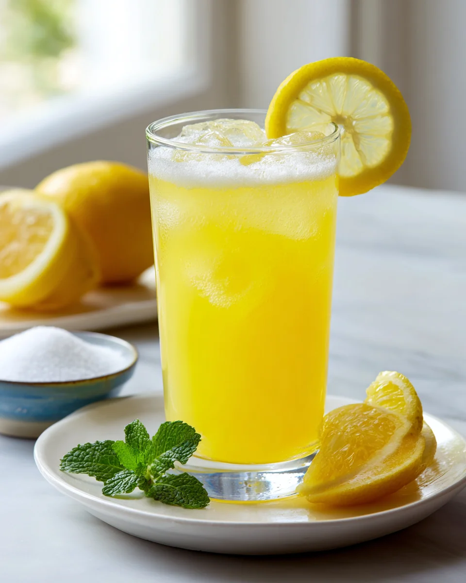 Recette Citronnade Maison Classique: Fraîcheur Citron Jaune