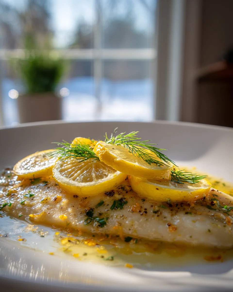 Tilapia Citron Aneth Ail & Herbes : Recette Facile & Savoureuse