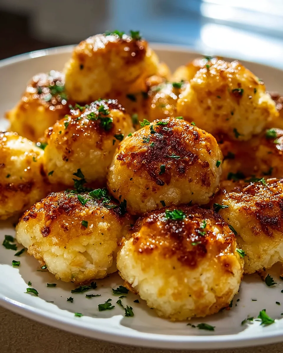 Boulettes de Chou-Fleur Dorées et Savoureuses