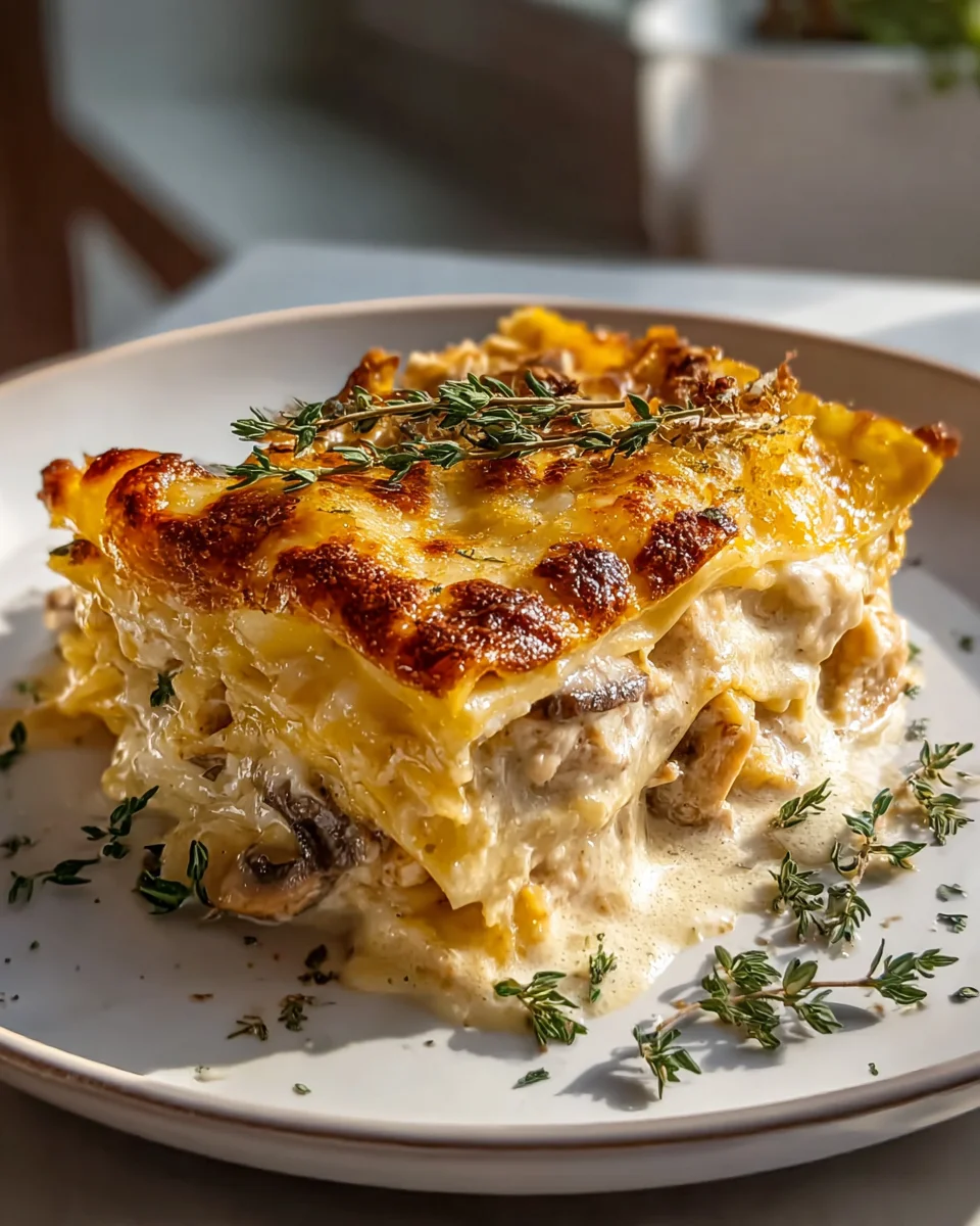 Lasagnes Poulet Savoureuses et Faciles