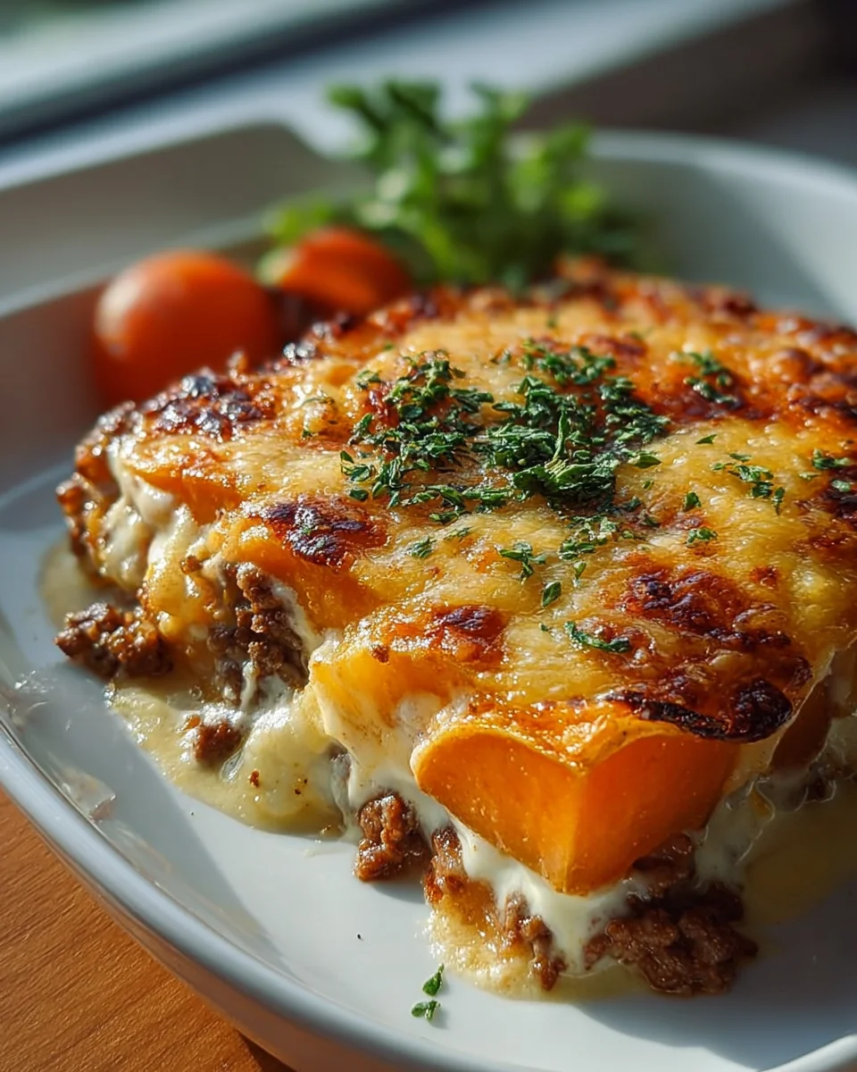 Gratin Savoureux de Haché et Patate Douce
