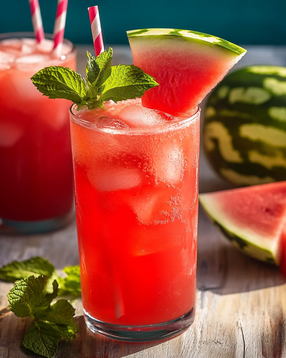 Agua Fresca à la Pastèque : Une Boisson Fraîche, Légère et Désaltérante