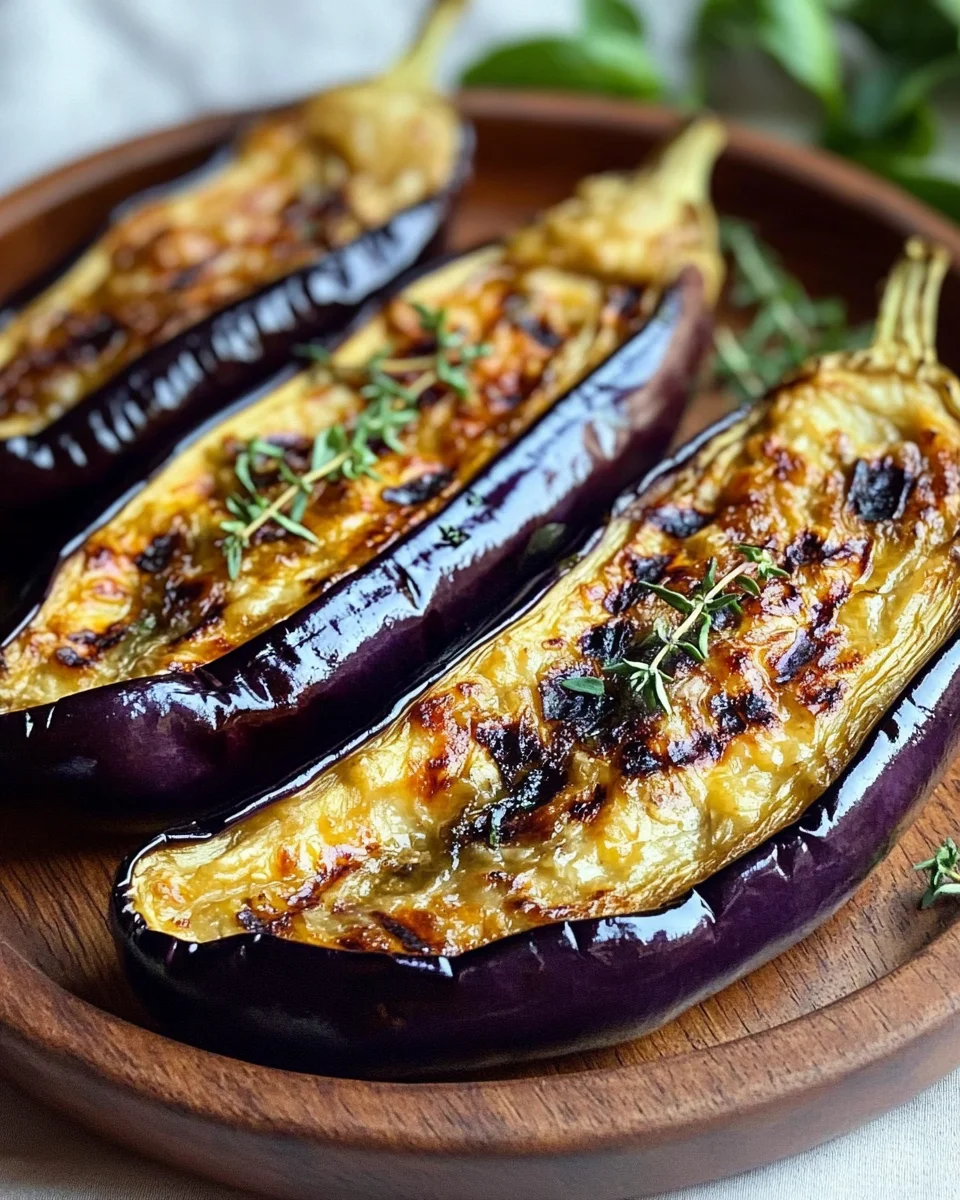 Aubergines Grillées