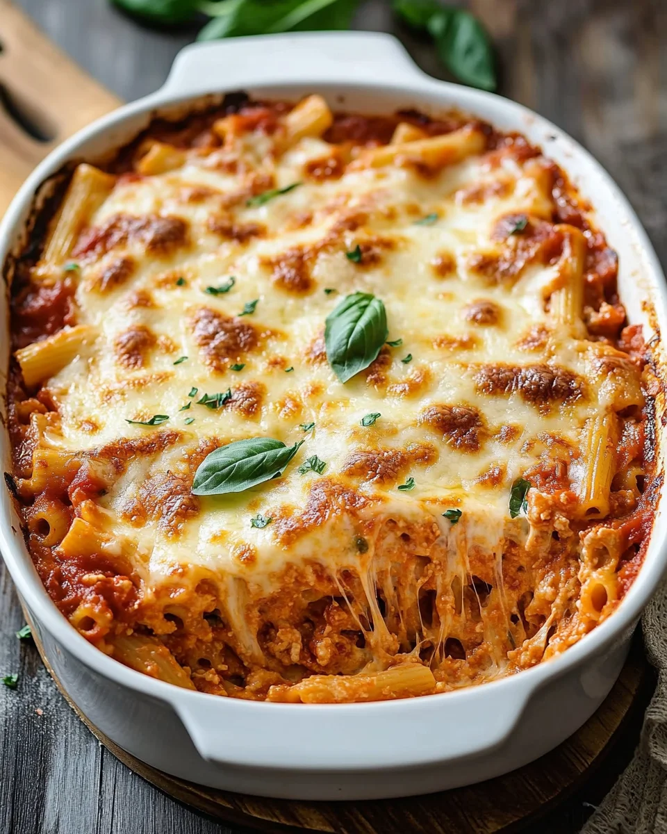Baked Ziti à la Mijoteuse : le Gratin de Pâtes Italien Ultra Fondant