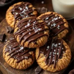 Biscuits Croquants au Chocolat et au Beurre de Cacahuète