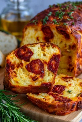 Cake au Chorizo Simple et Rapide : Moelleux et Savoureux