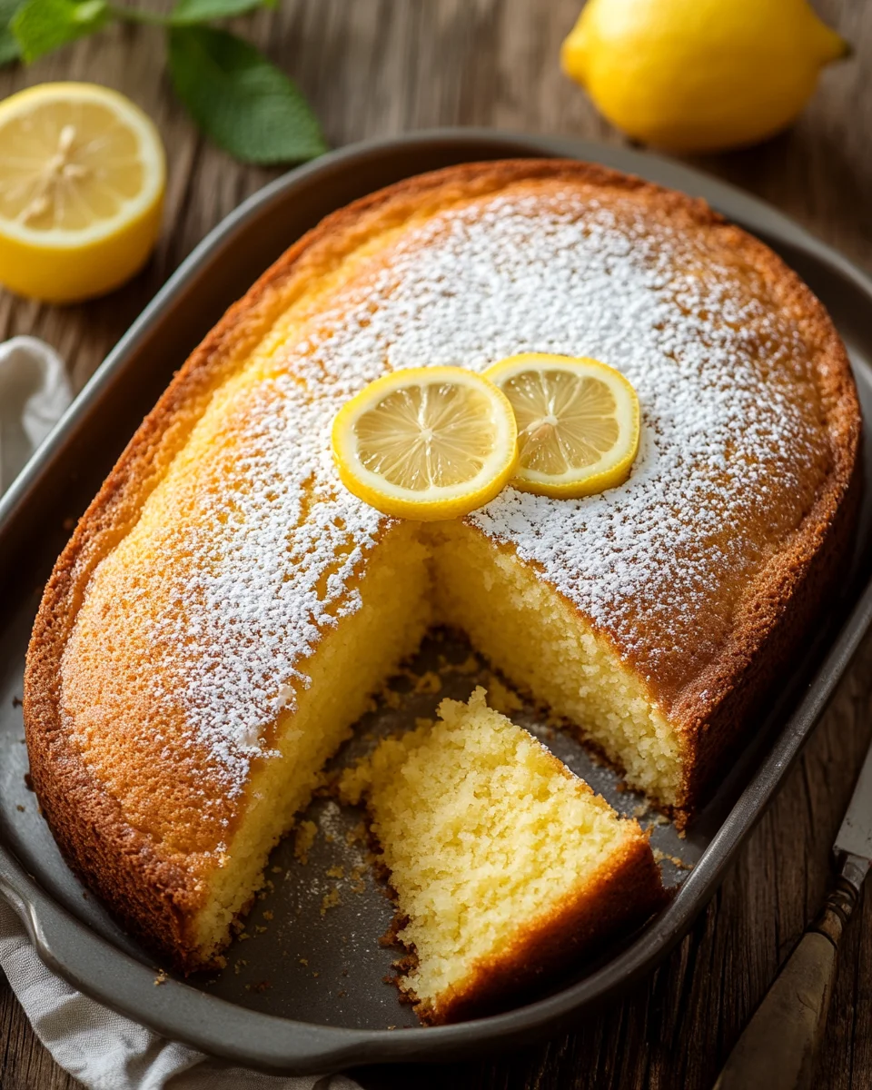 Cake au citron : la recette facile d’un gâteau moelleux et parfumé