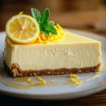 Cheesecake au citron facile : recette onctueuse et inratable