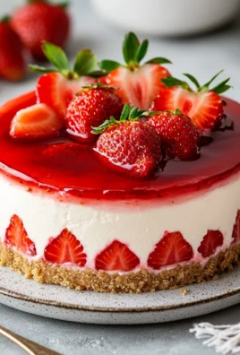 Cheesecake aux Fraises Sans Cuisson : Le Dessert Frais et Gourmand de l’Été