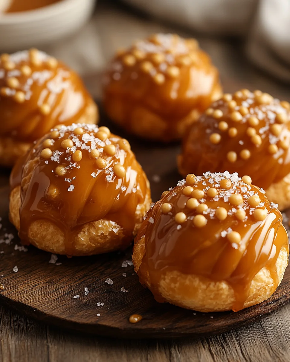 Choux au Caramel Maison : une gourmandise irrésistible