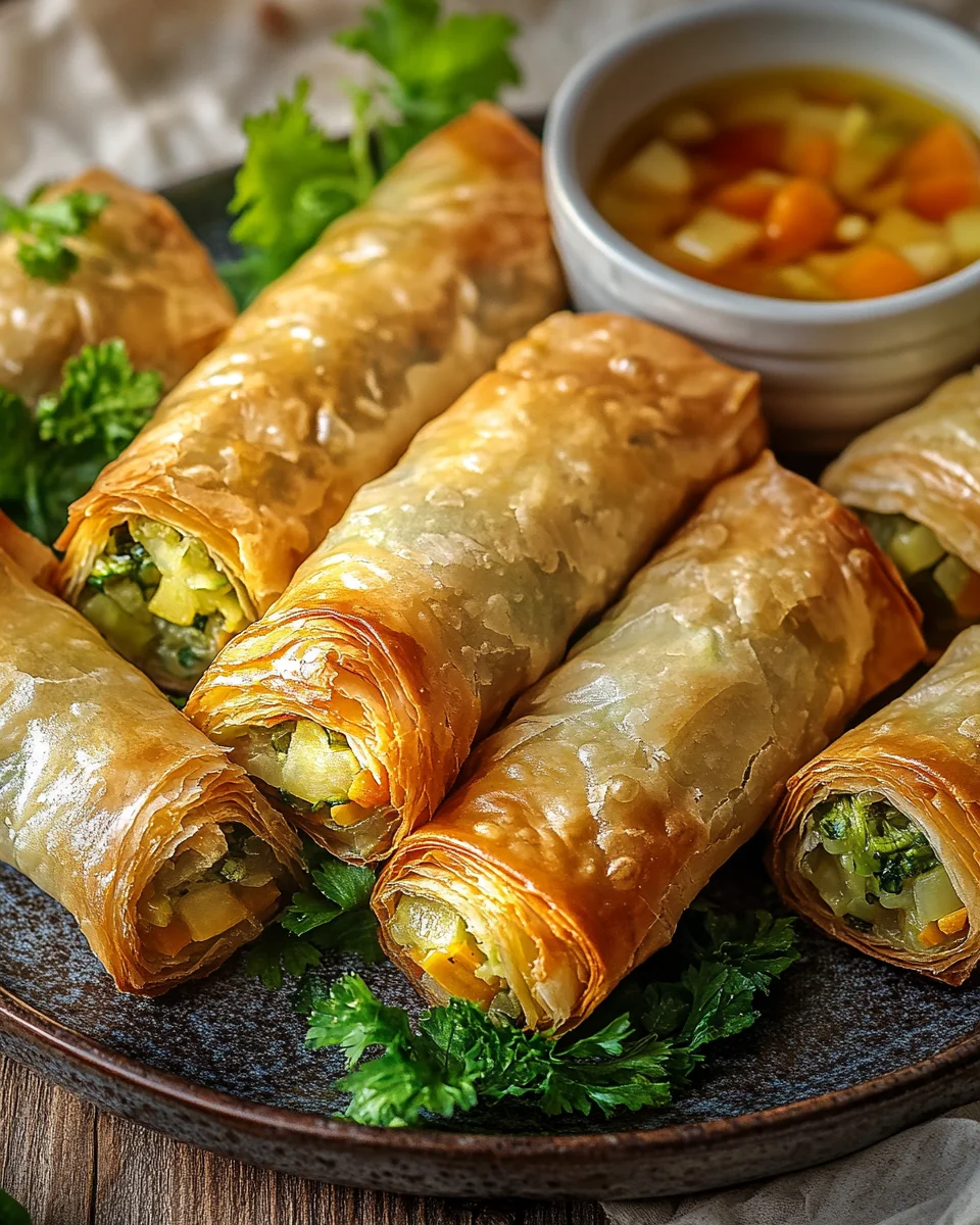 Cigares aux légumes croustillants : la recette facile, dorée et gourmande