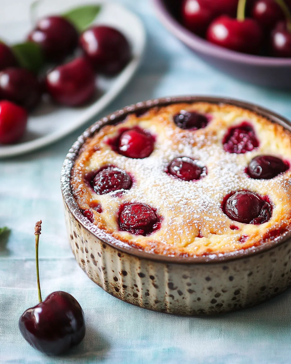 Clafoutis Facile aux Cerises