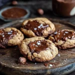 Cookies au chocolat et pâte à tartiner
