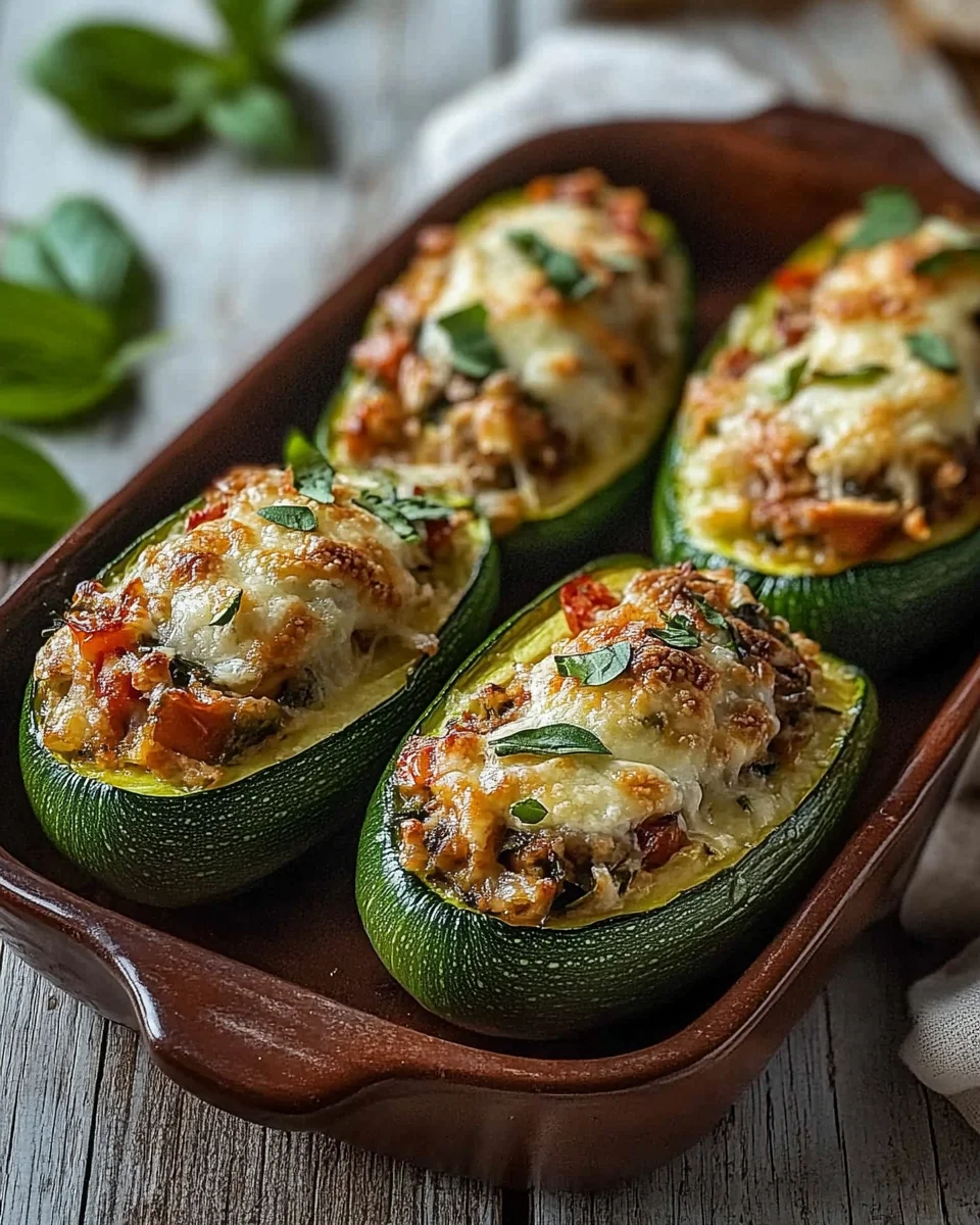 Courgettes Farcies : la recette à l’italienne