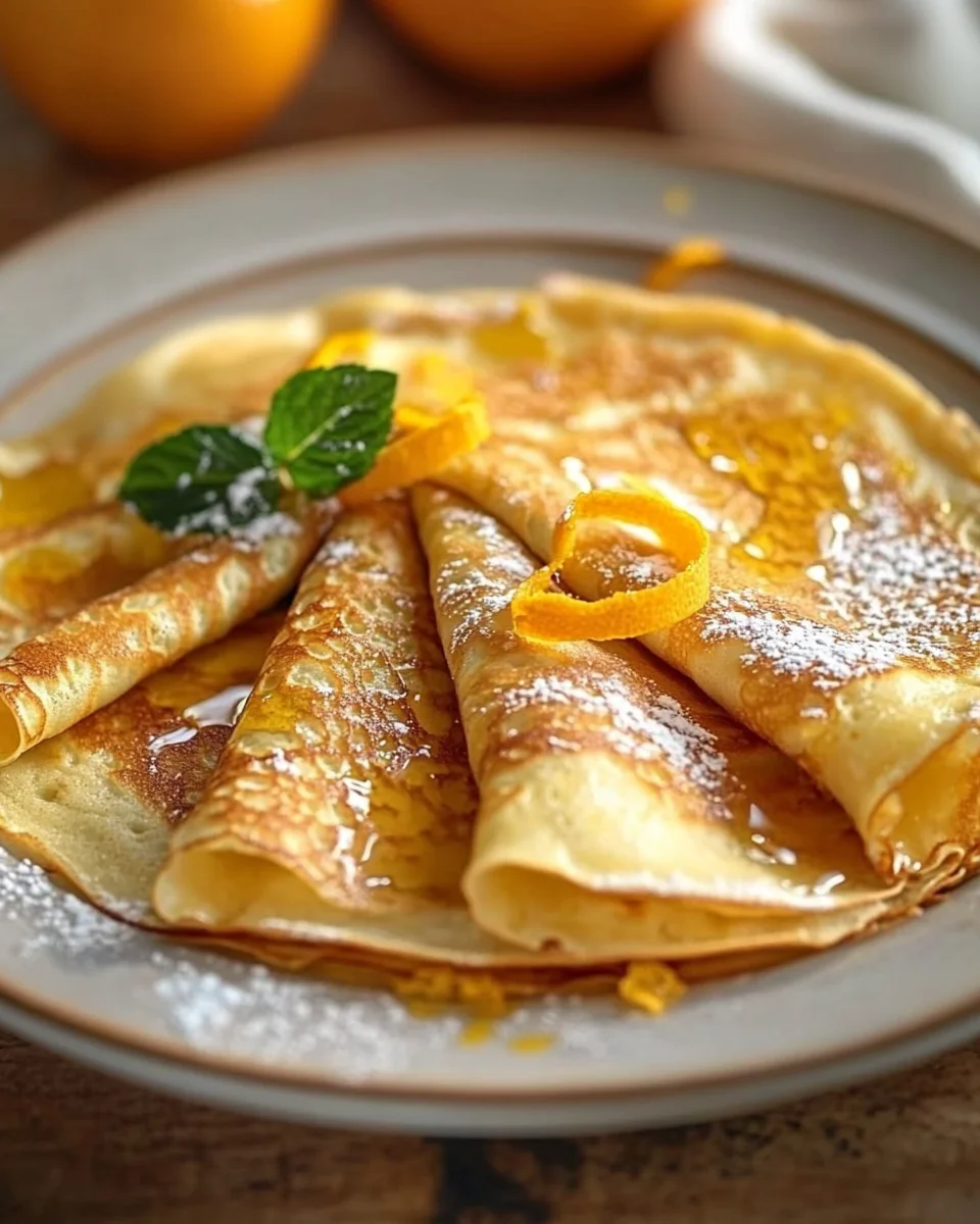 Crêpes Suzette : La Recette Française Traditionnelle à l’Orange