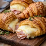 Croissants au Jambon et Fromage au Four : Fondants et Ultra Gourmands