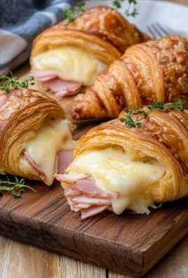 Croissants au Jambon et Fromage au Four : Fondants et Ultra Gourmands