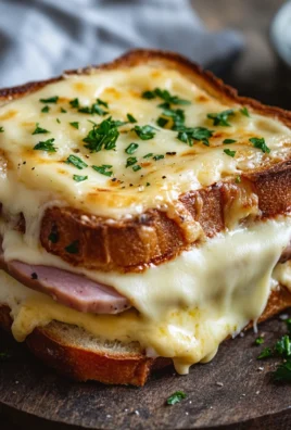 Croque-Monsieur Gourmand à la Béchamel, Jambon et Fromage