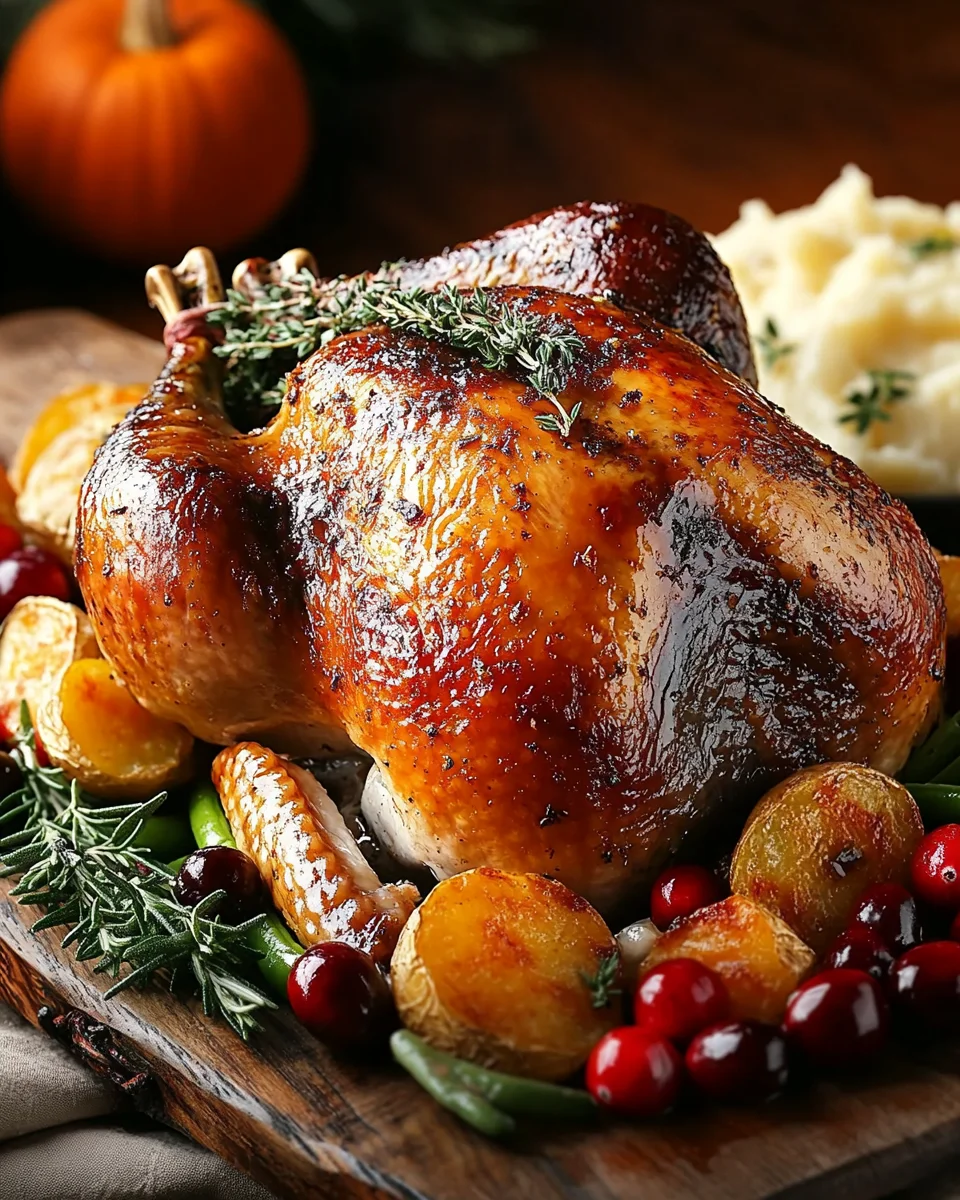 Dinde Rôtie de Thanksgiving : La Recette Traditionnelle Américaine