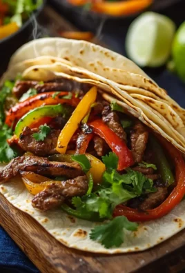 Fajitas avec Tortillas Maison : Un Plat Mexicain Savoureux et Facile à Faire