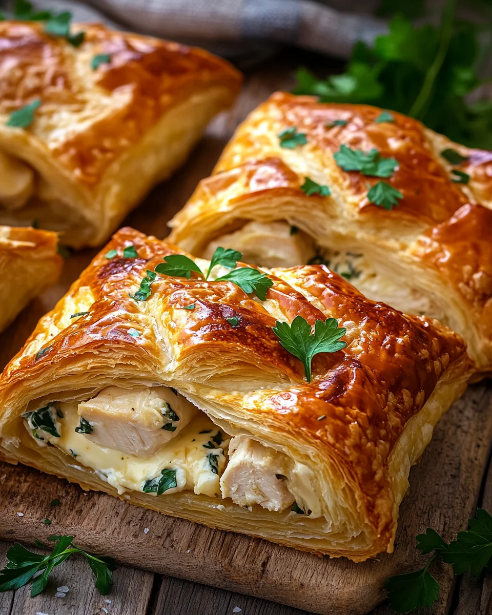 Feuilleté Poulet Boursin : croustillant, fondant et ultra gourmand