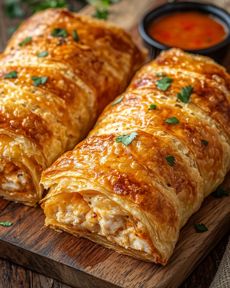 Feuilletés Poulet Fromage : Croustillants, Gourmands et Faciles à Réaliser