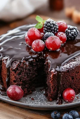 Gâteau au Chocolat Sans Œufs : Un Dessert Moelleux et Facile