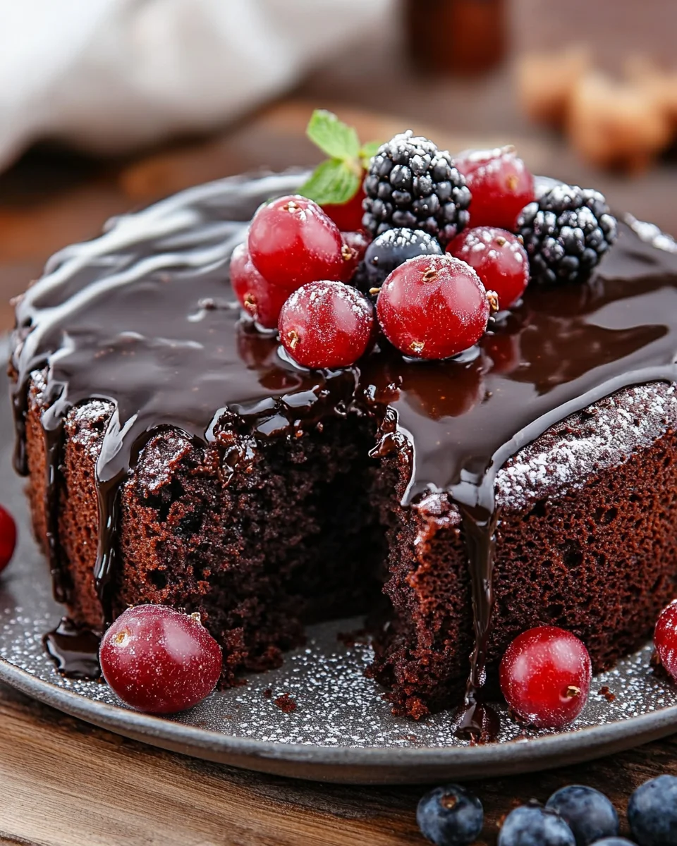 Gâteau au Chocolat Sans Œufs : Un Dessert Moelleux et Facile