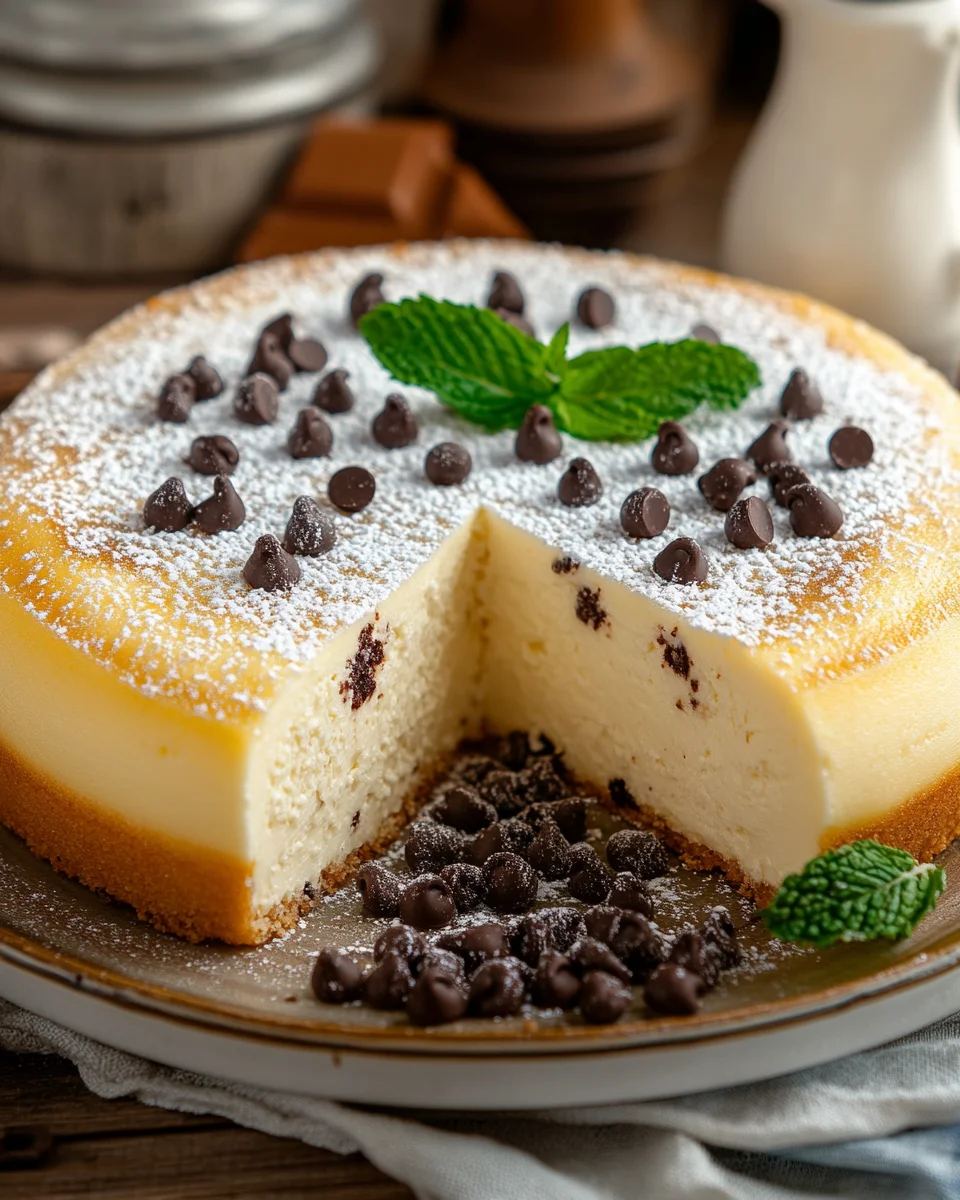 Gâteau Fromage Blanc et Pépites de Chocolat : Léger, Fondant et Irrésistible