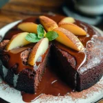 Gâteau Poire Chocolat Fondant