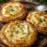 Galettes de Pommes de Terre et Fromage Croustillantes