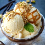 Glace vanille crémeuse sans sorbetière