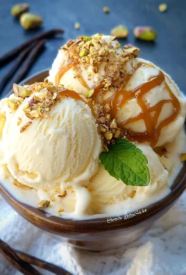 Glace vanille crémeuse sans sorbetière