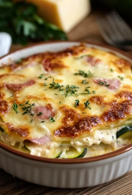 Gratin de Courgettes au Jambon et Fromage Façon Lasagnes